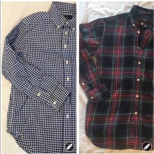 2 Boys Ralph Lauren  button down shirts